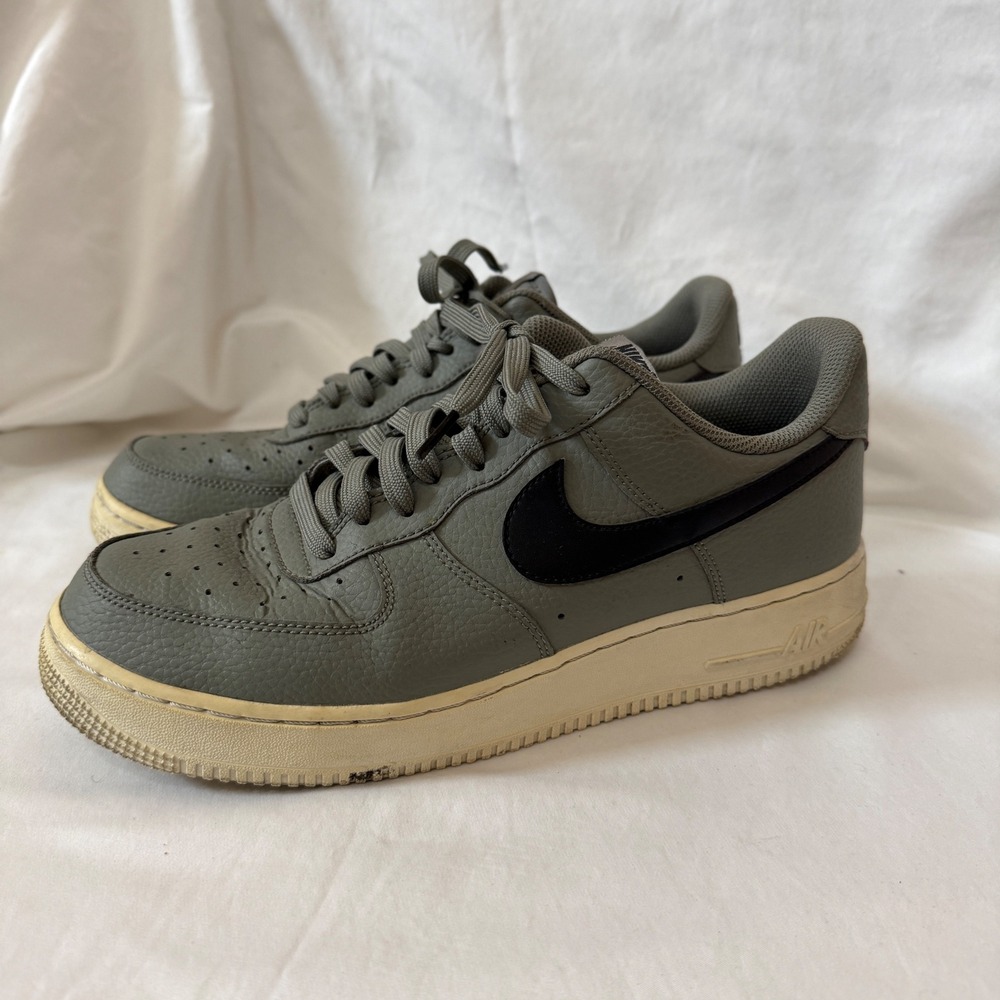 Nike Air Force 1 Low Dark Stucco Black Mens Size 9‎ AA4083-001 Grey Sneakers